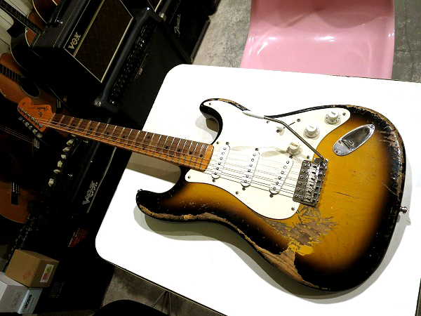MJT Ash Body & Fender Japan Eシリアル Maple Neck ハード・レリック 